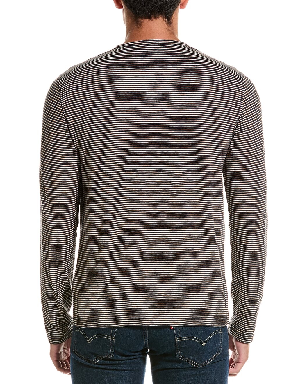 Vince Split Neck T-Shirt - 2
