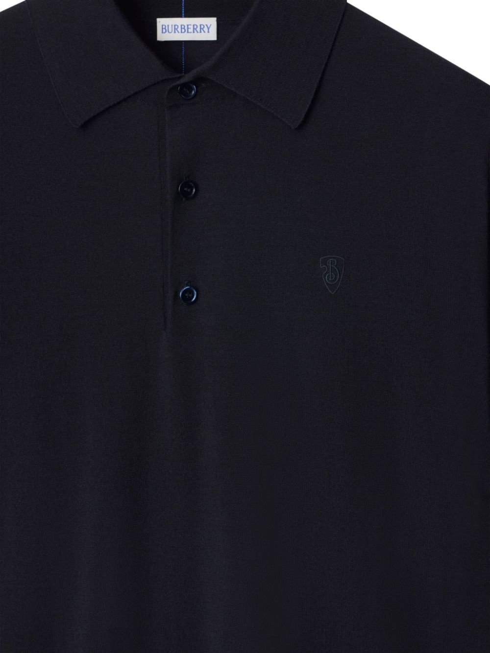 wool polo shirt - 2