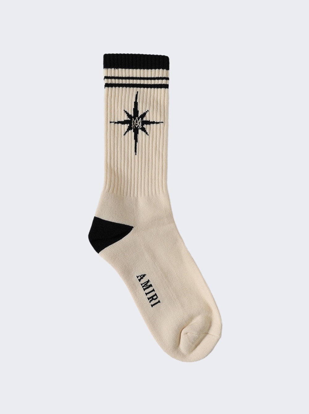 Starburst Sock Alabaster - 1