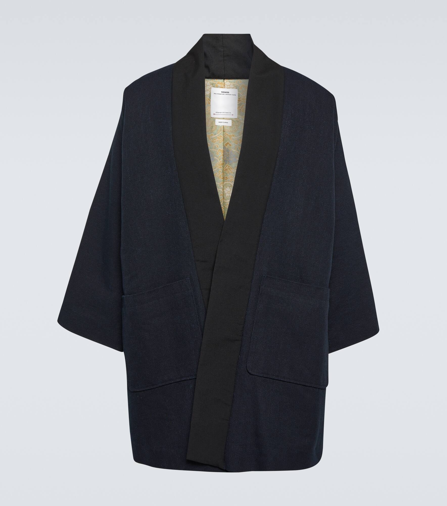Kiyari wool and linen coat - 1