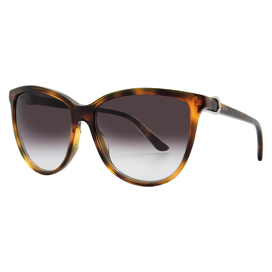 Cartier C Decor Grey Cat Eye Ladies Sunglasses CT0186S 002 56 - 2
