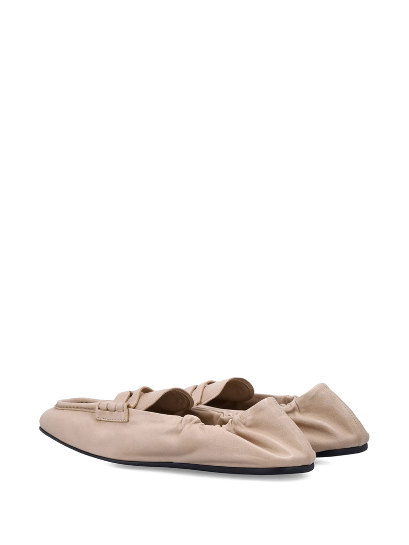 Miu Miu Miu Miu Ruched Moccasin Loafers outlook