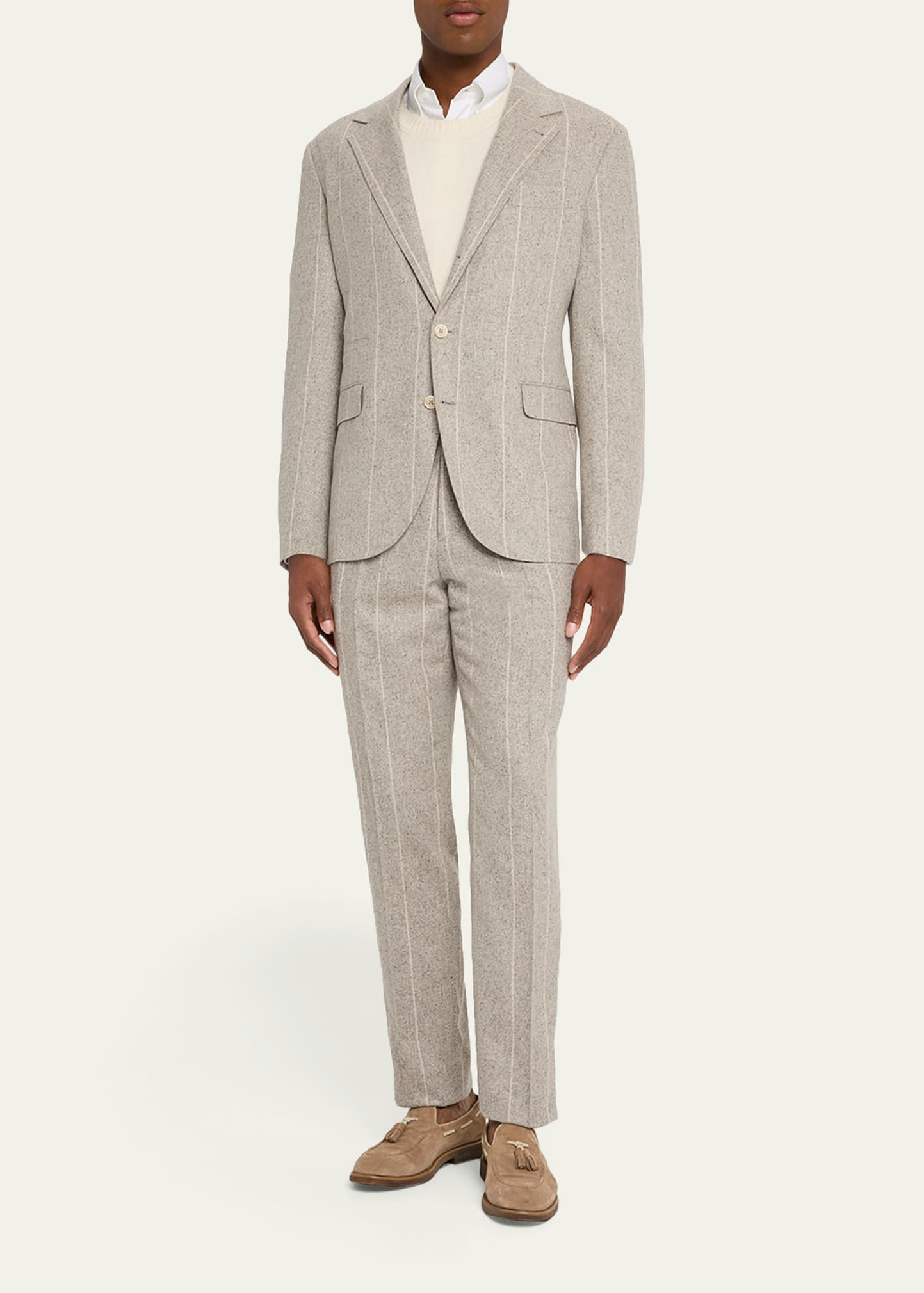 Men's Donegal Chalk Stripe Two-Piece Suit - 2