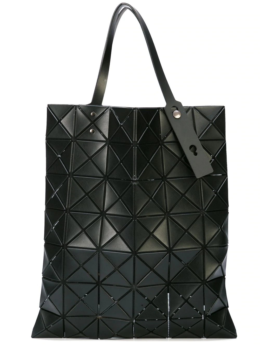 articulated geometric panel tote bag - 1