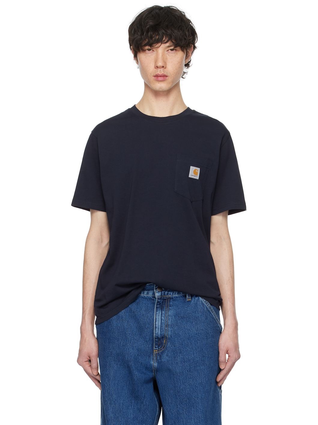 Navy Pocket T-shirt - 1