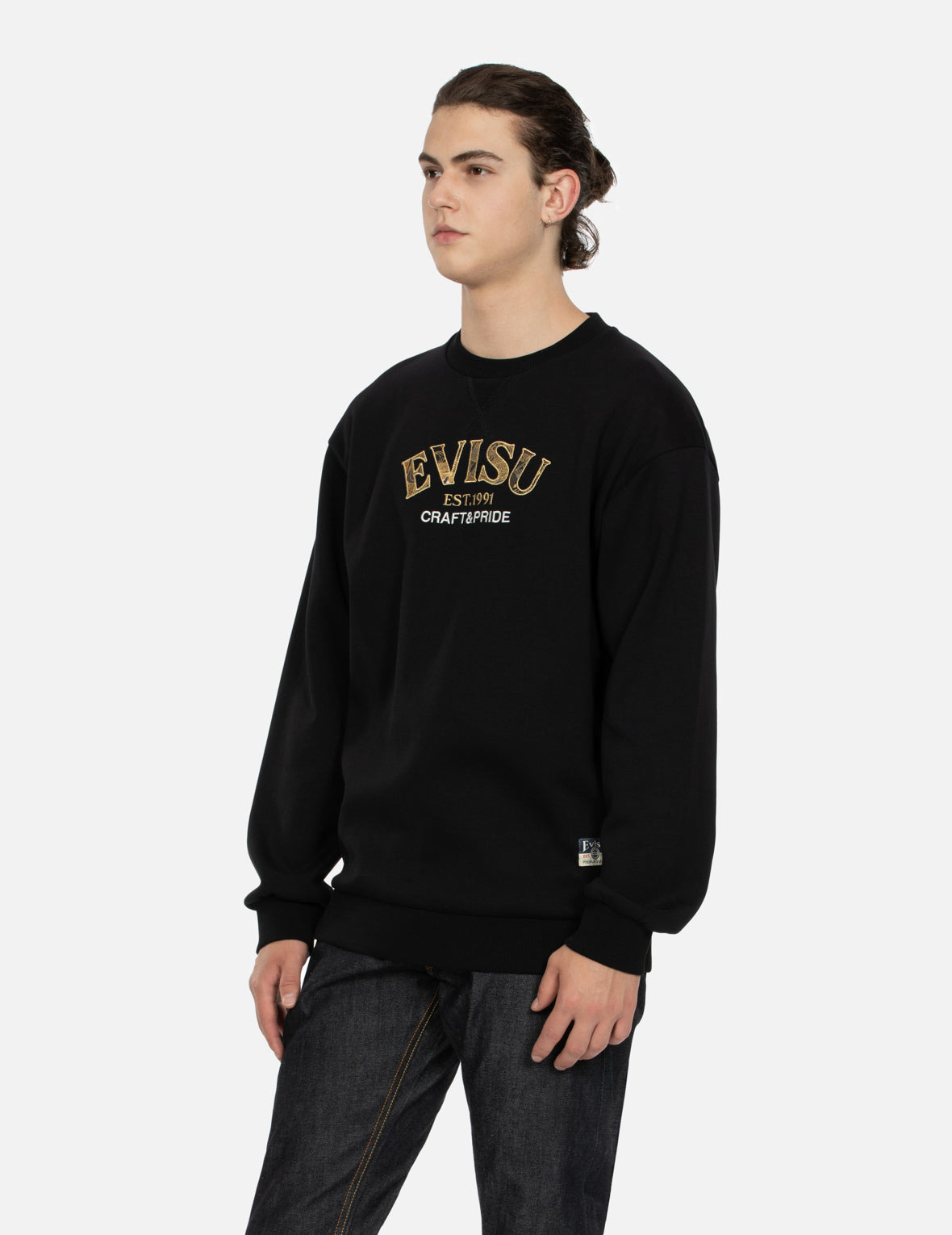 MONOGRAM JACQUARD BOUCLE AND SEAGULL EMBRODIERY RELAX FIT HOODIE - 7