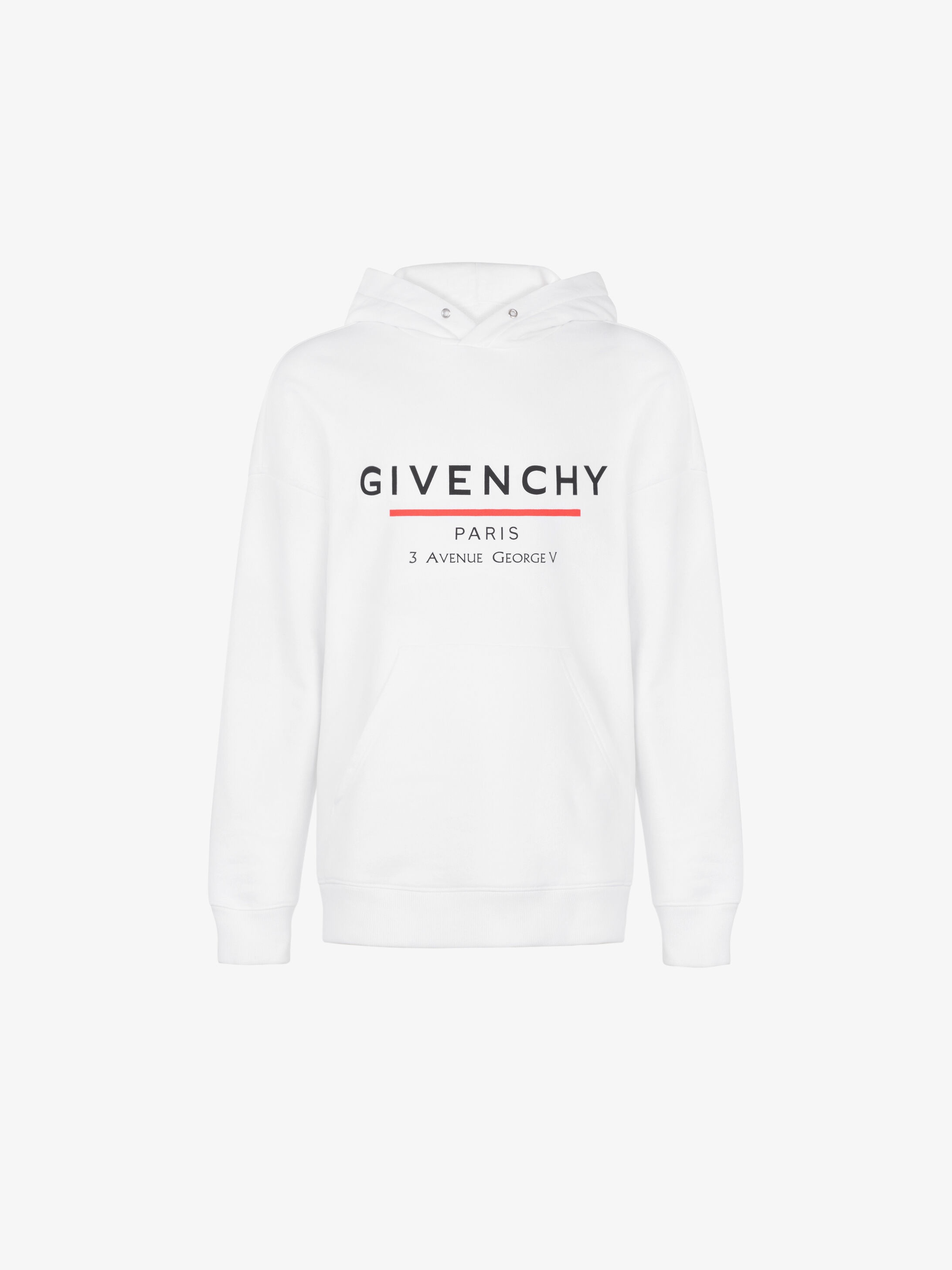 GIVENCHY LABEL hoodie - 1