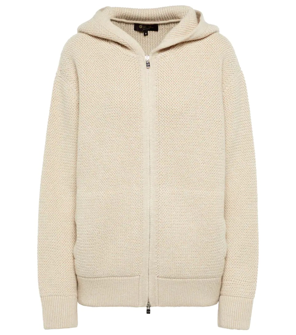 Borgonuovo cashmere hoodie - 1