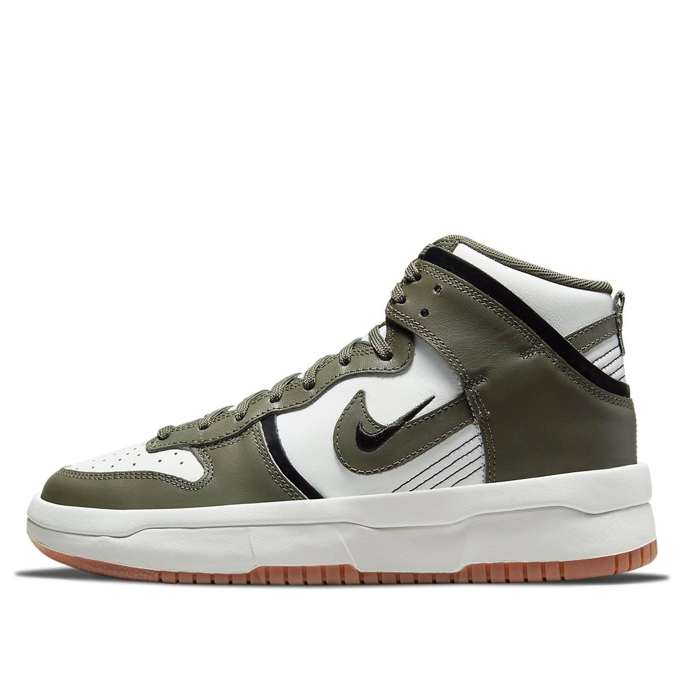 (WMNS) Nike Dunk High Up 'Cargo Khaki' DH3718-103 - 1