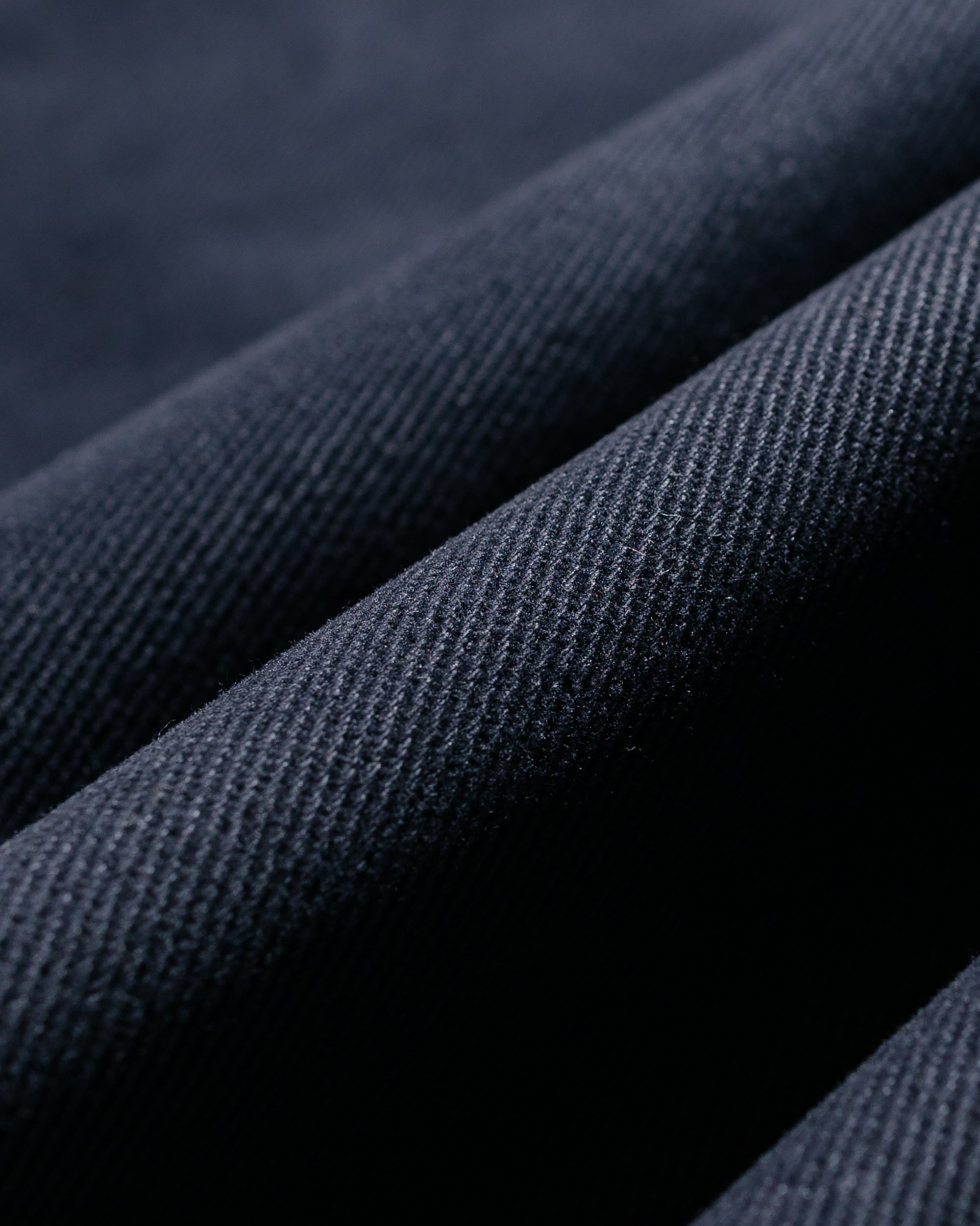 Balloon Trousers Heavy Cotton Drill Dark Navy - 6