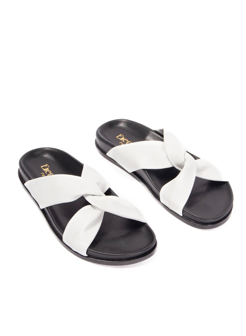 Tresse Sandal Black/White 2