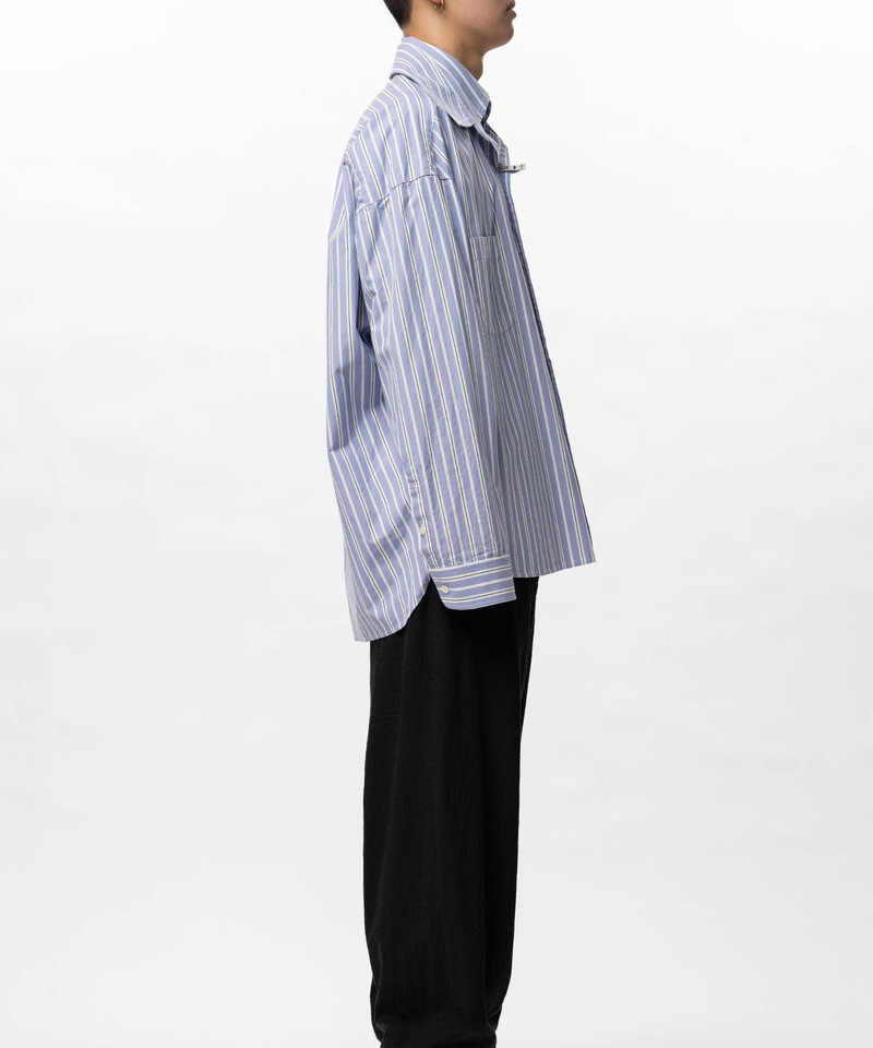 Front Layered Stripe Shirt 13