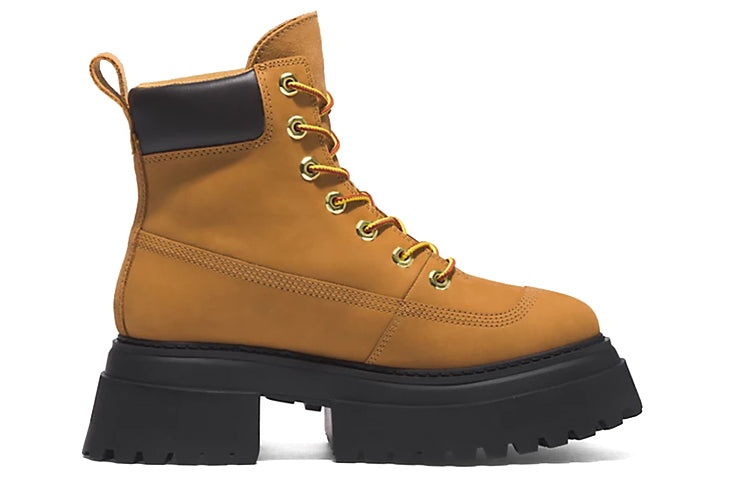 (WMNS) Timberland Sky 6 Inch Lace Up Boots 'Wheat Nubuck' A2KMU231 - 2