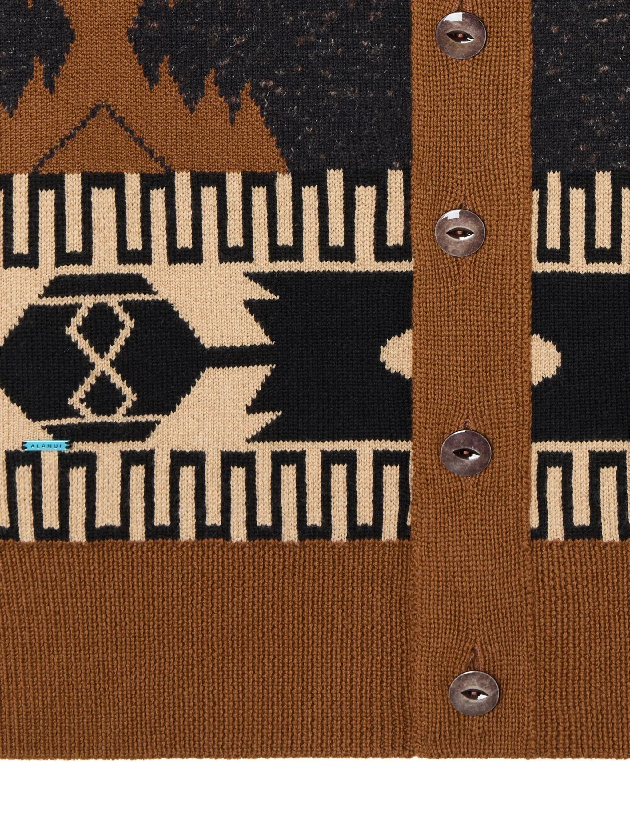 Alanui Dreamscape Icon Geometric-pattern Cardigan - 4