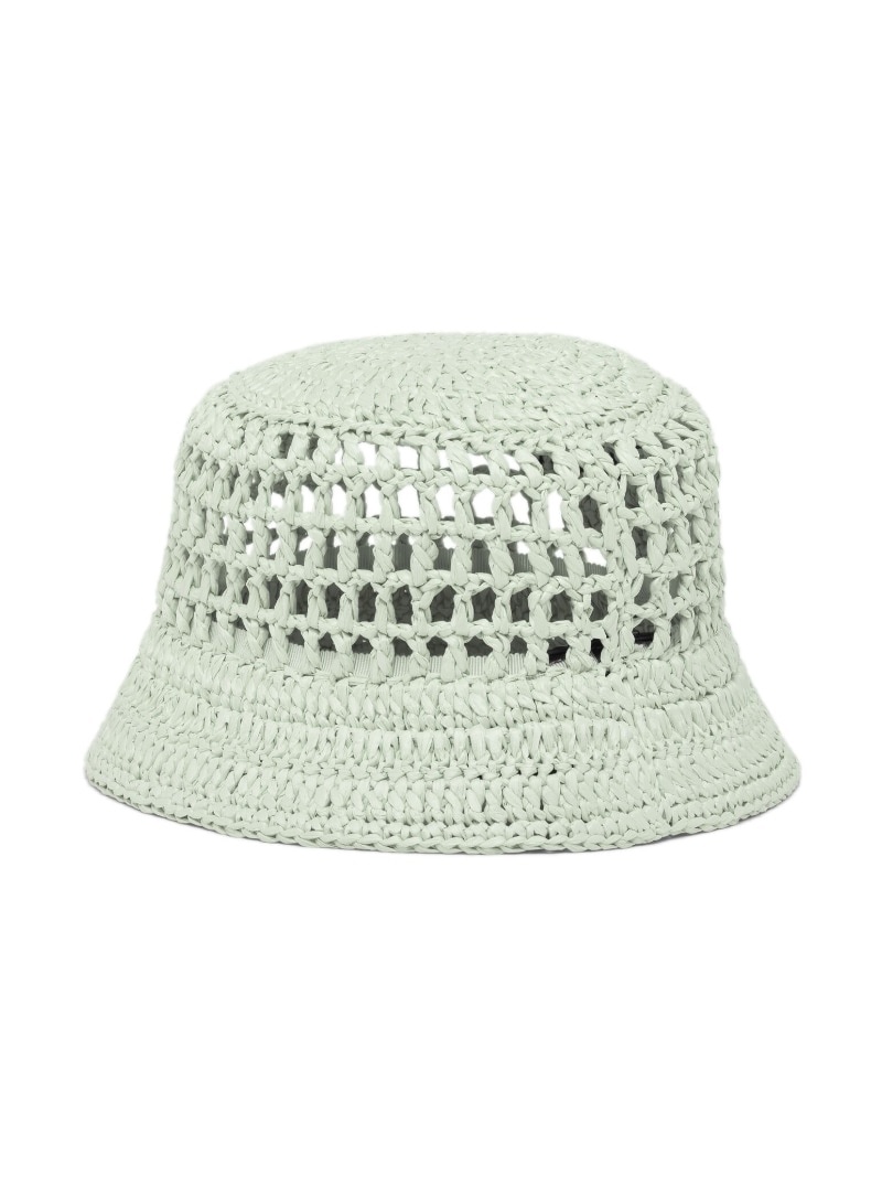 Prada logo-embroidered raffia bucket hat | farfetch | REVERSIBLE
