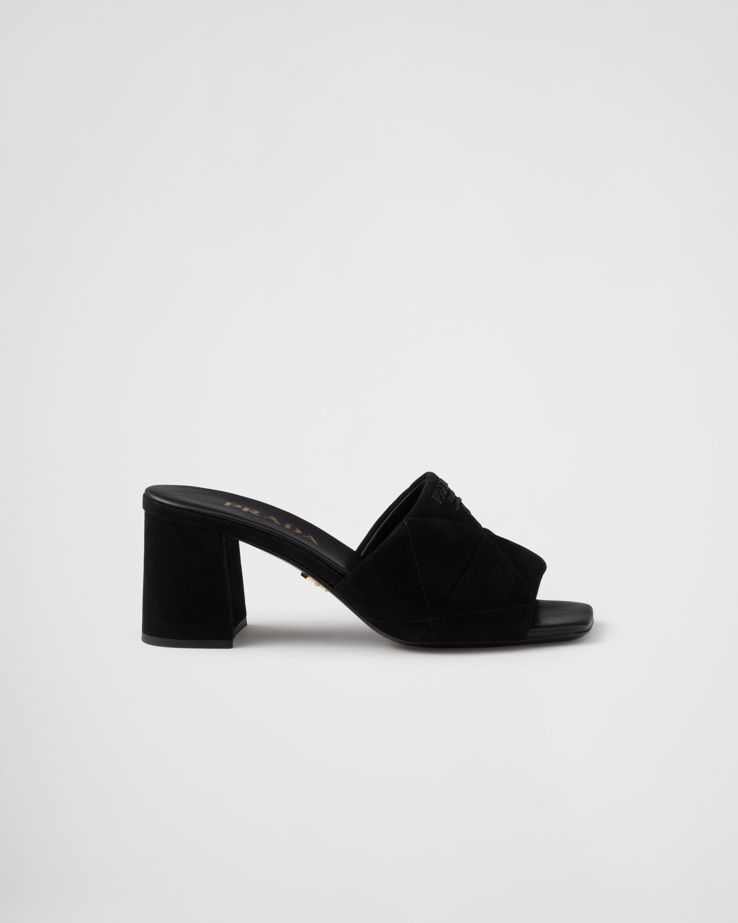 Stitched suede sandals - 2