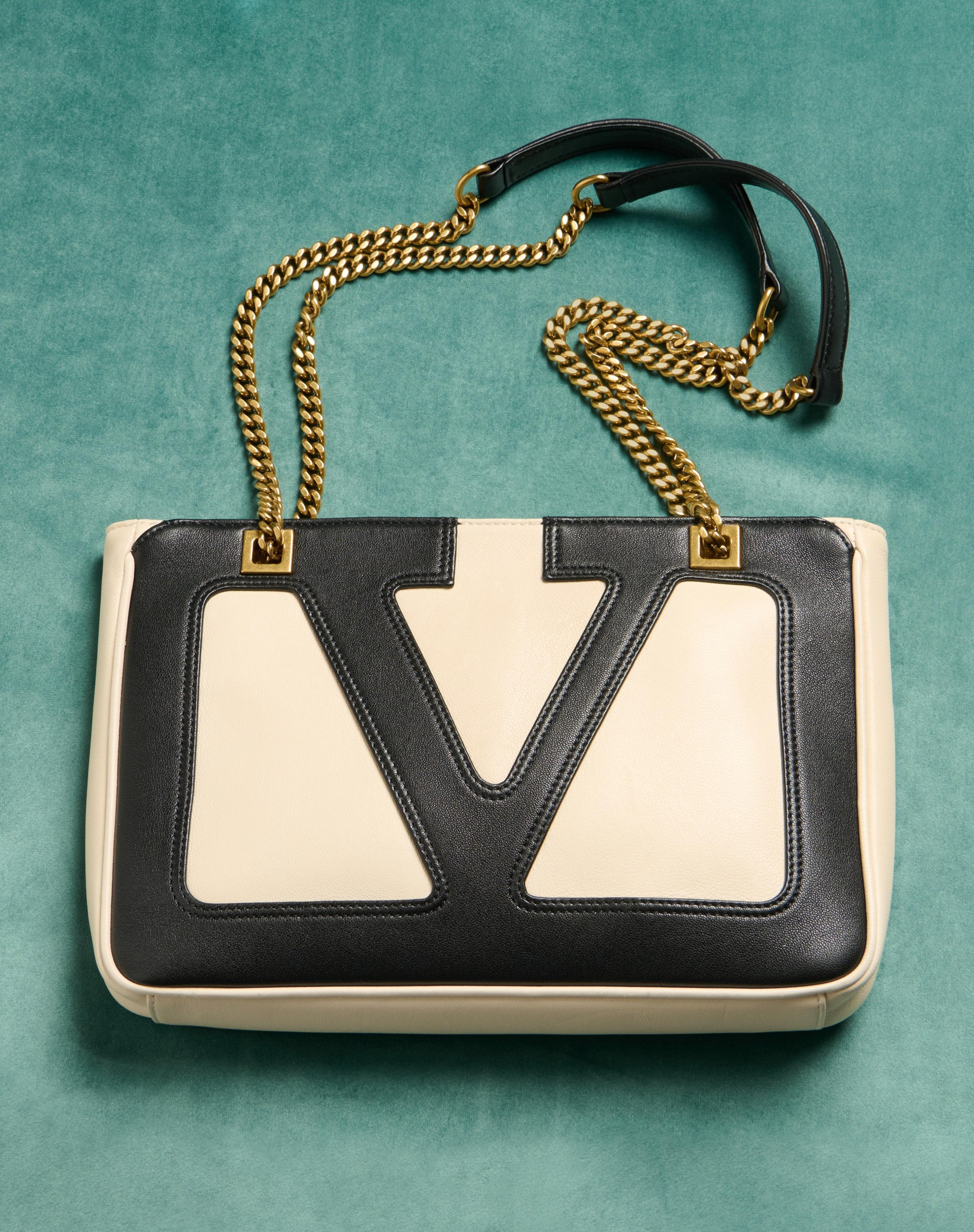 VALENTINO GARAVANI VIVA SUPERSTAR SMALL NAPPA LEATHER SHOPPING BAG - 7