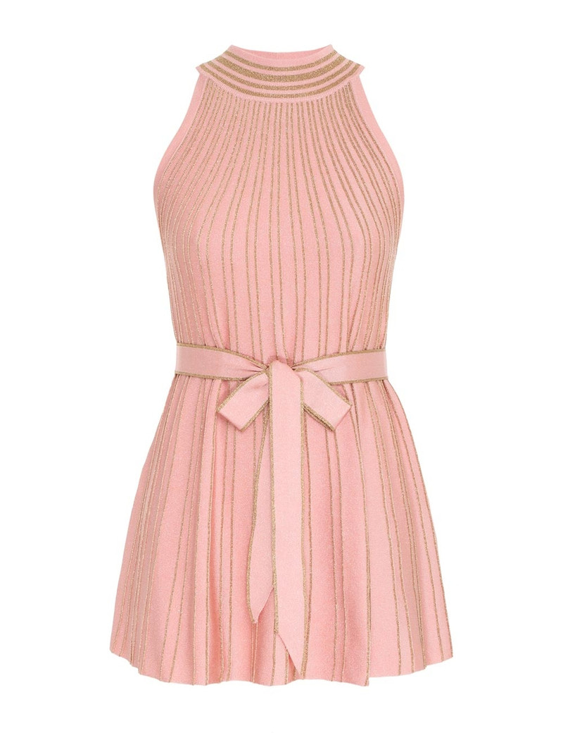 WONDERLAND LUREX HALTER TOP 1