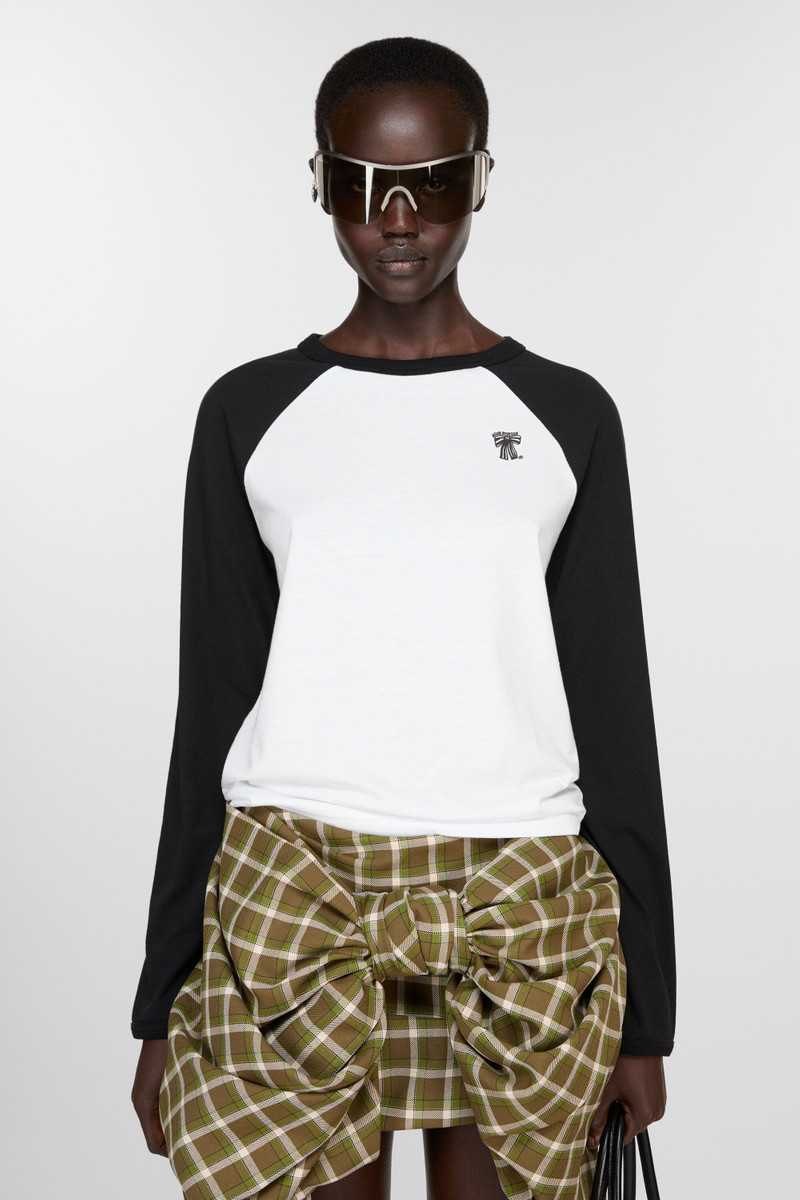 Acne Studios Long sleeve t-shirt - Regular fit - Optic White outlook