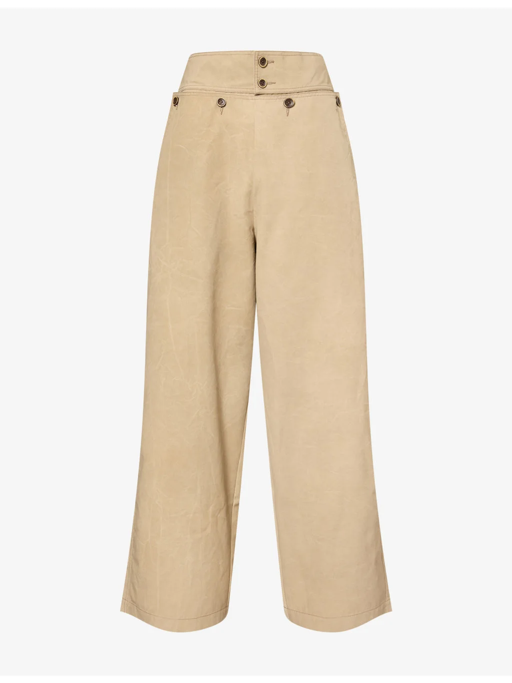 Paulo Wide-Leg Woven Trousers - 1