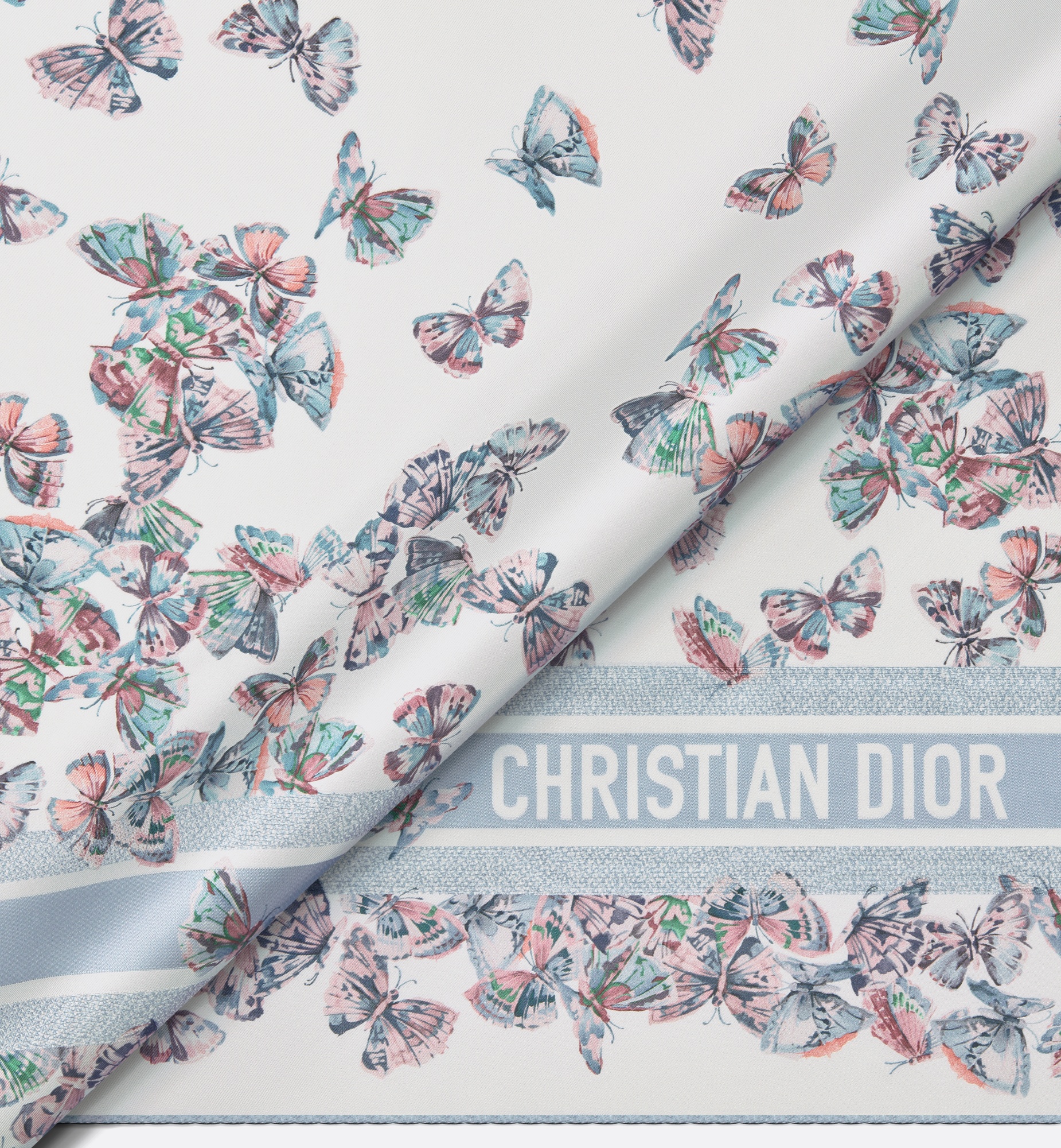 Dior Camo Papillon 90 Square Scarf - 4