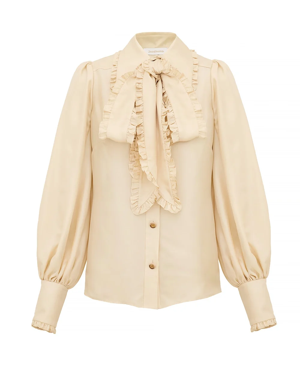 BOW TWILL SHIRT - 1