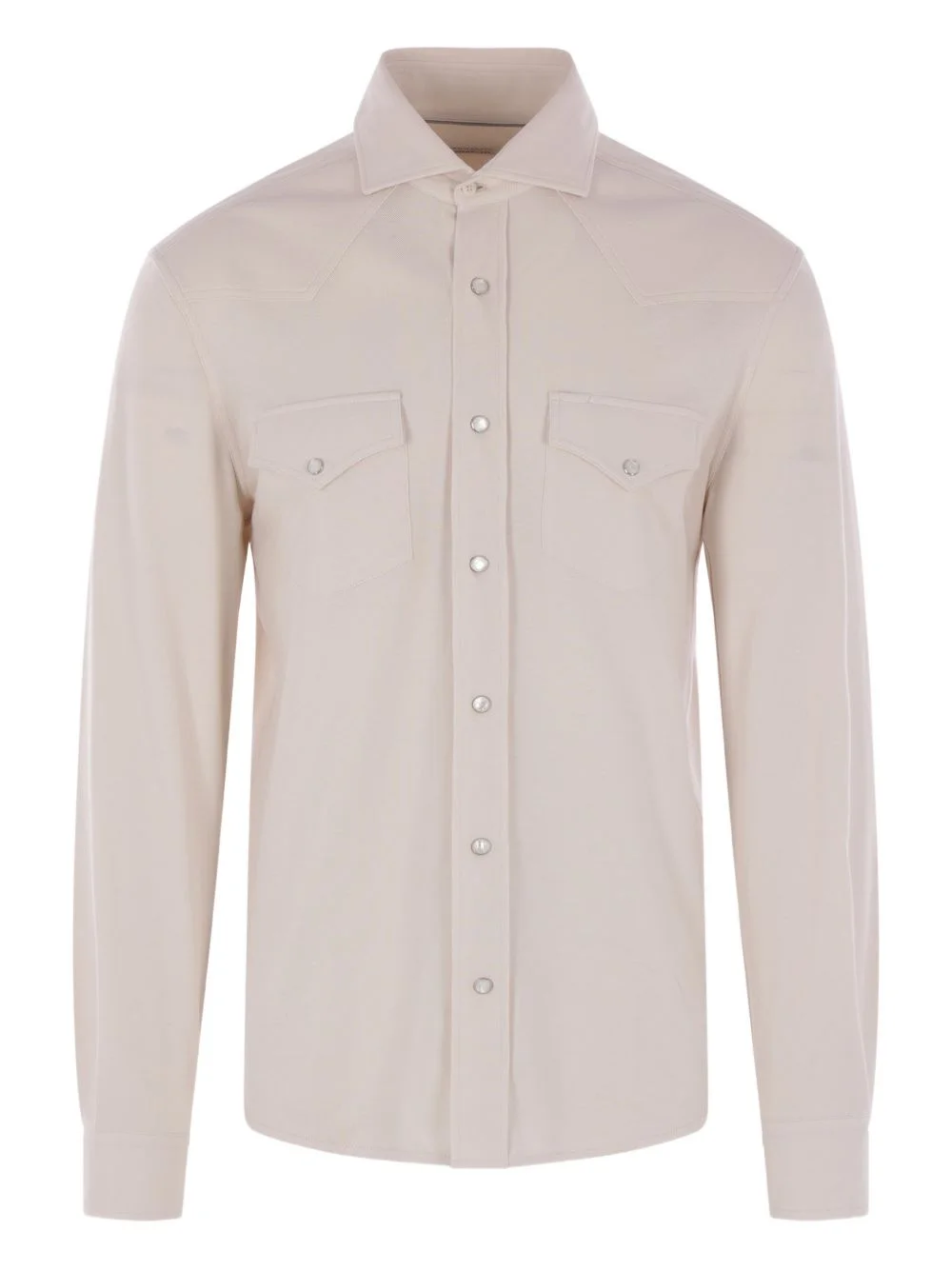 flap-pocket shirt - 1