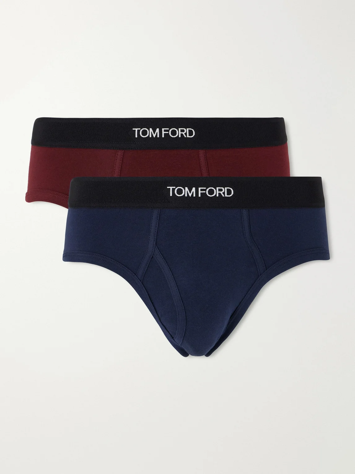 Two-Pack Stretch-Cotton Briefs - 1