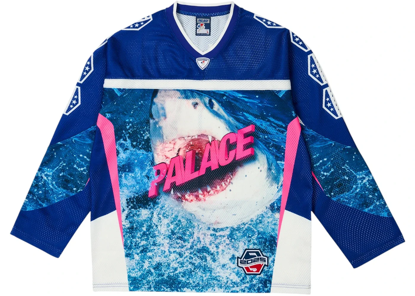 Palace No Bitin' Hockey Jersey Navy - 1