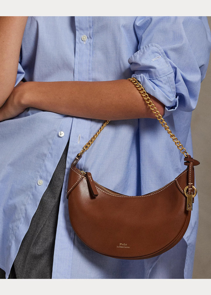 Polo ID Leather Mini Chain Bag 7