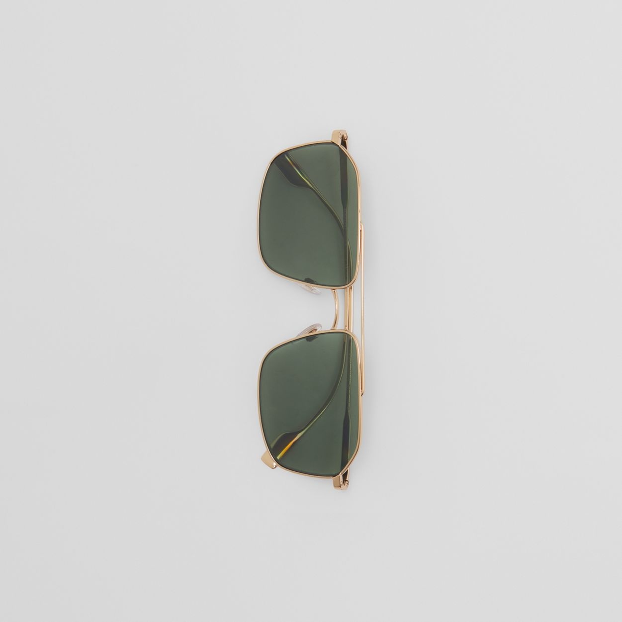 Icon Stripe Detail Navigator Sunglasses - 4