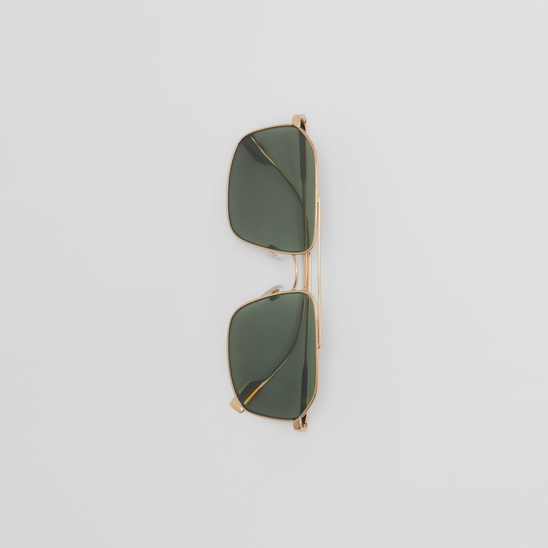 Icon Stripe Detail Navigator Sunglasses 4
