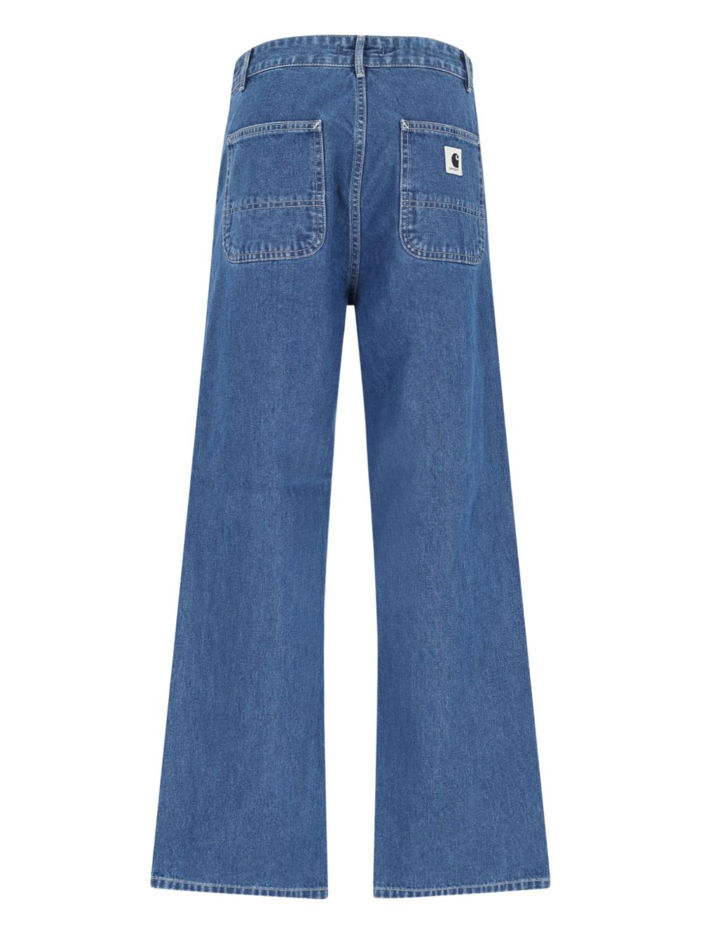 logo-patch jeans - 2
