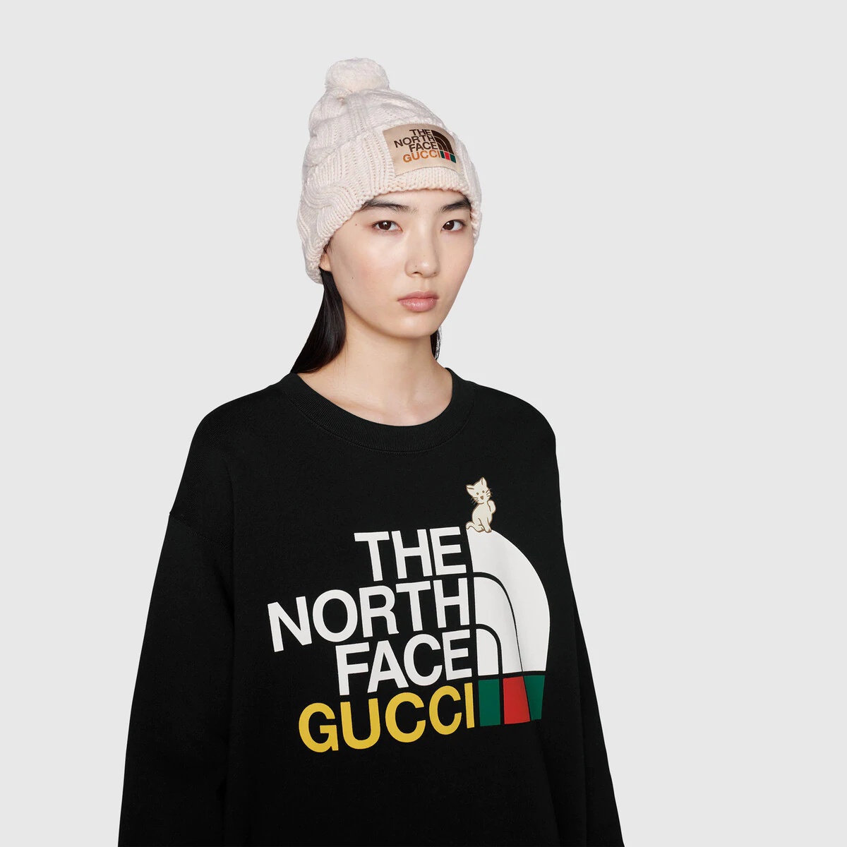 The North Face x Gucci sweatshirt - 5