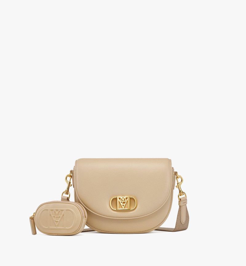 Mode Travia Crossbody w/ Pouch Charm in Lamb Nappa Leather 1