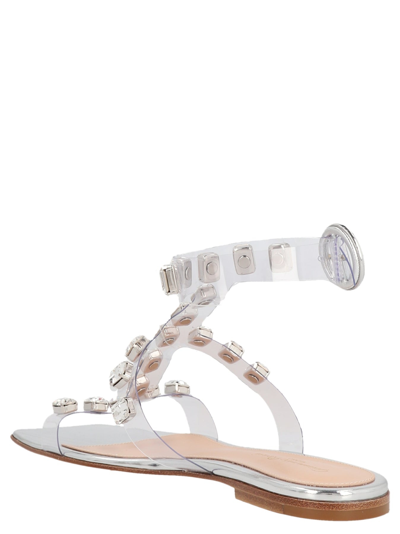 Crystal Crash Sandals Silver - 2