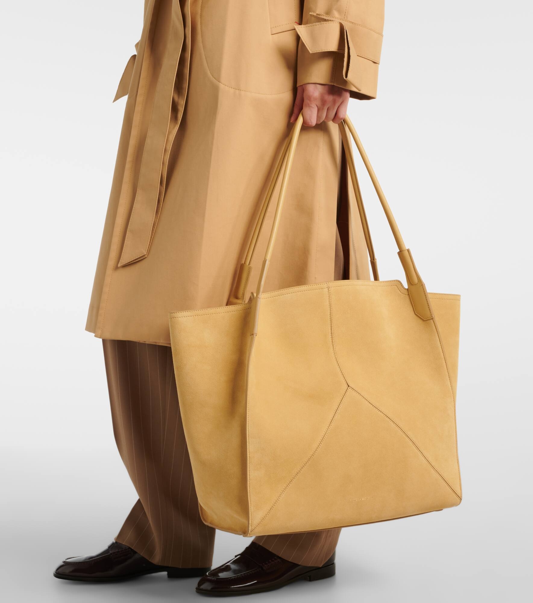 Suede shoulder bag - 2