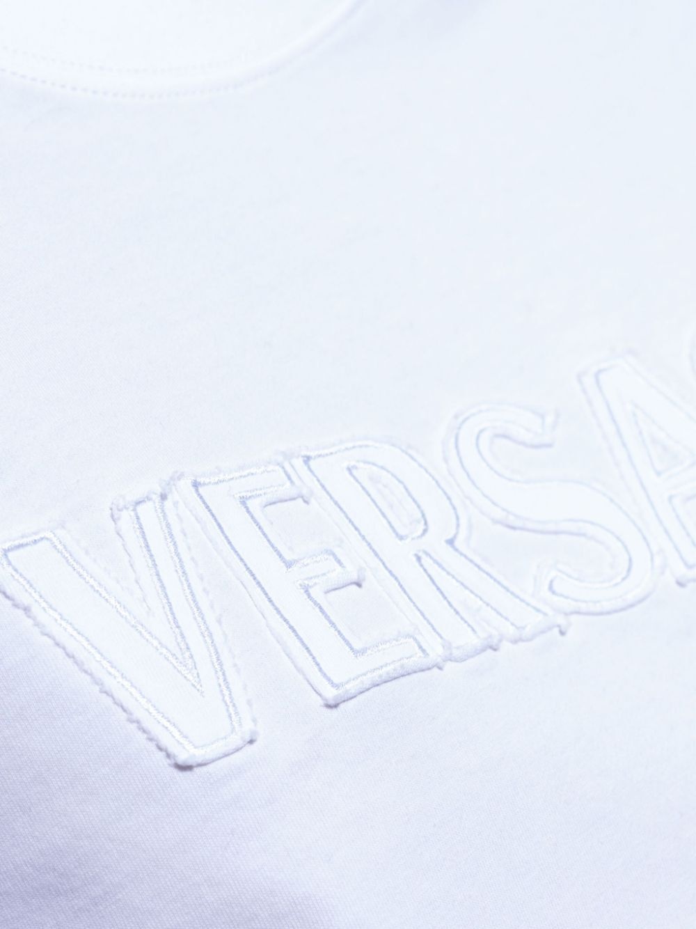 Versace Women Fringed Logo T-Shirt - 3
