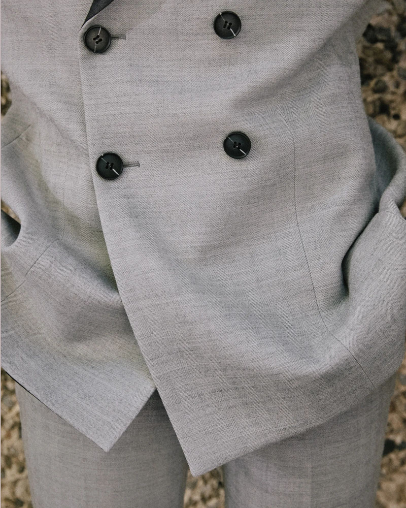MASON TAILORED JACKET WARM GREY 4