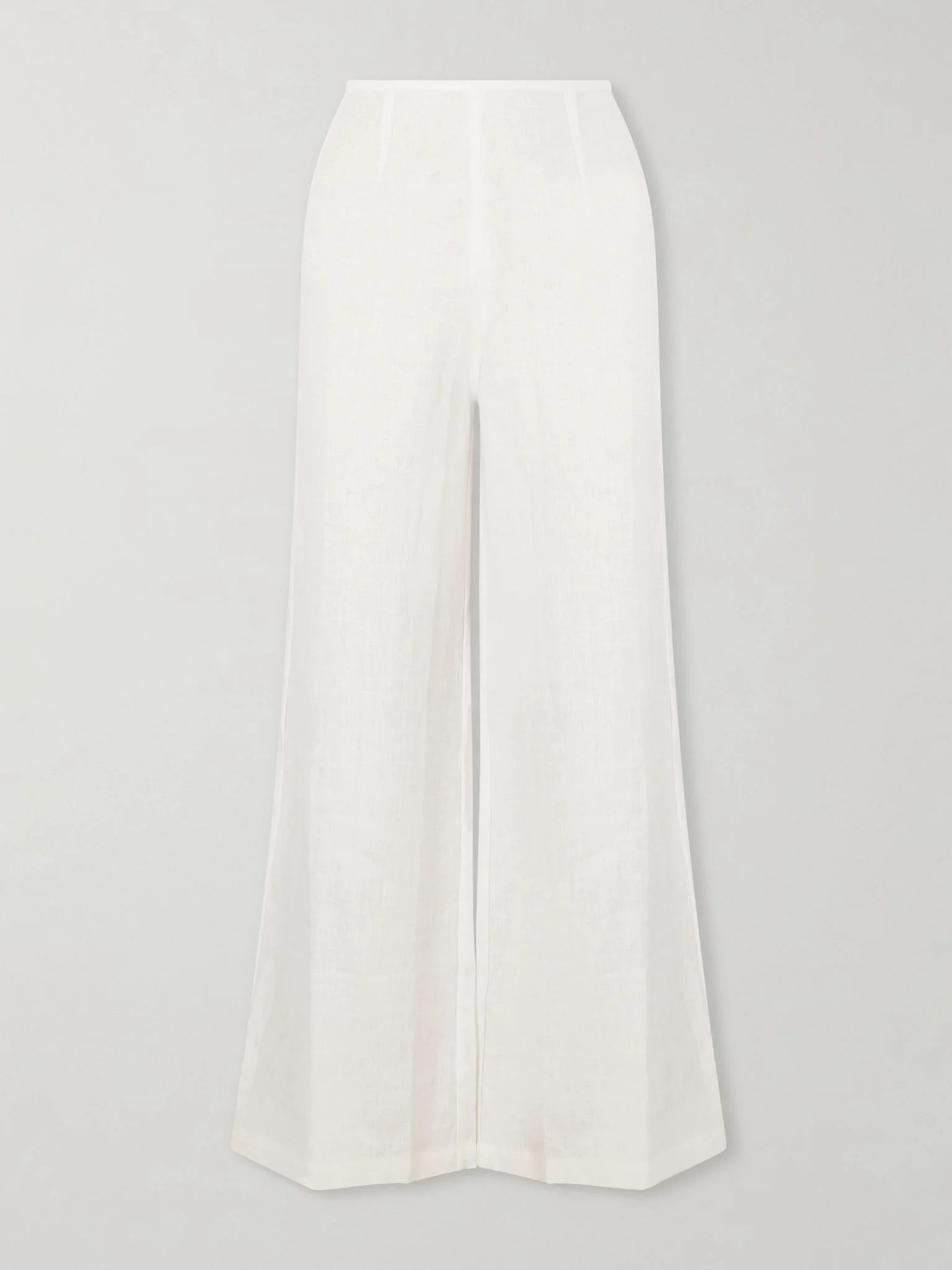 Syna linen straight-leg pants White - 1