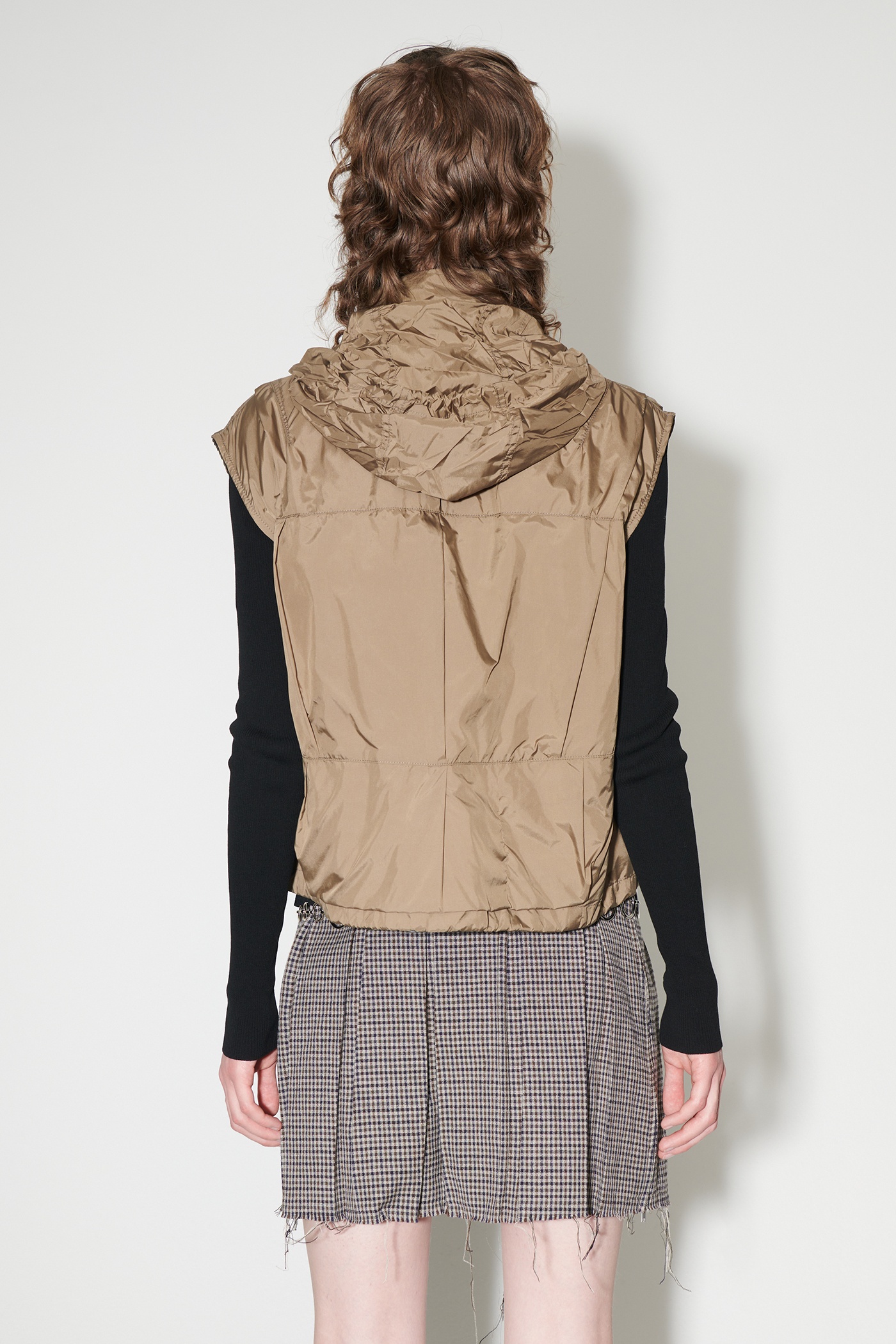 Exhale Puffa Vest Cavalry Olive Aero Nylon - 6