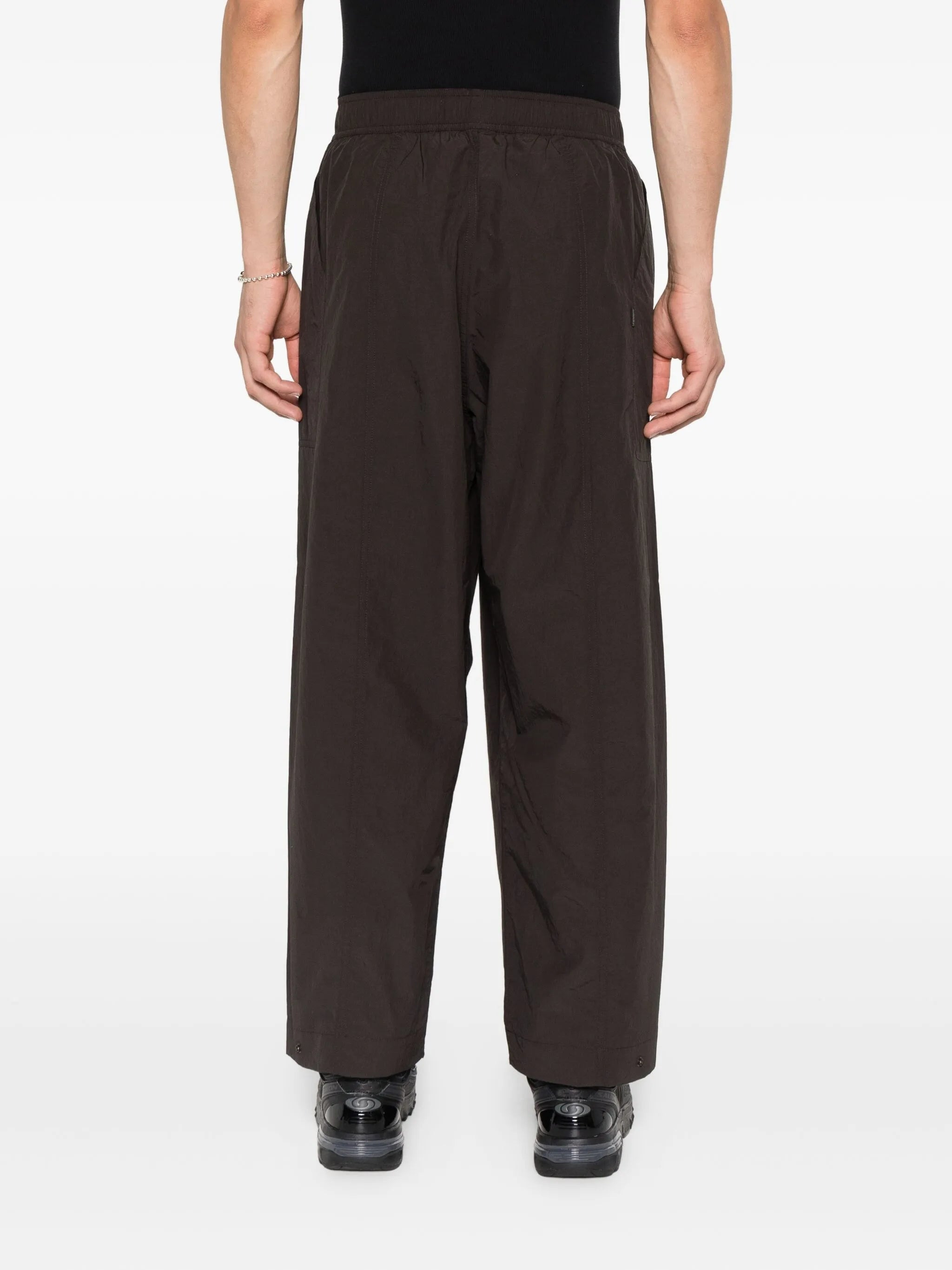 elasticated-waist trousers - 4