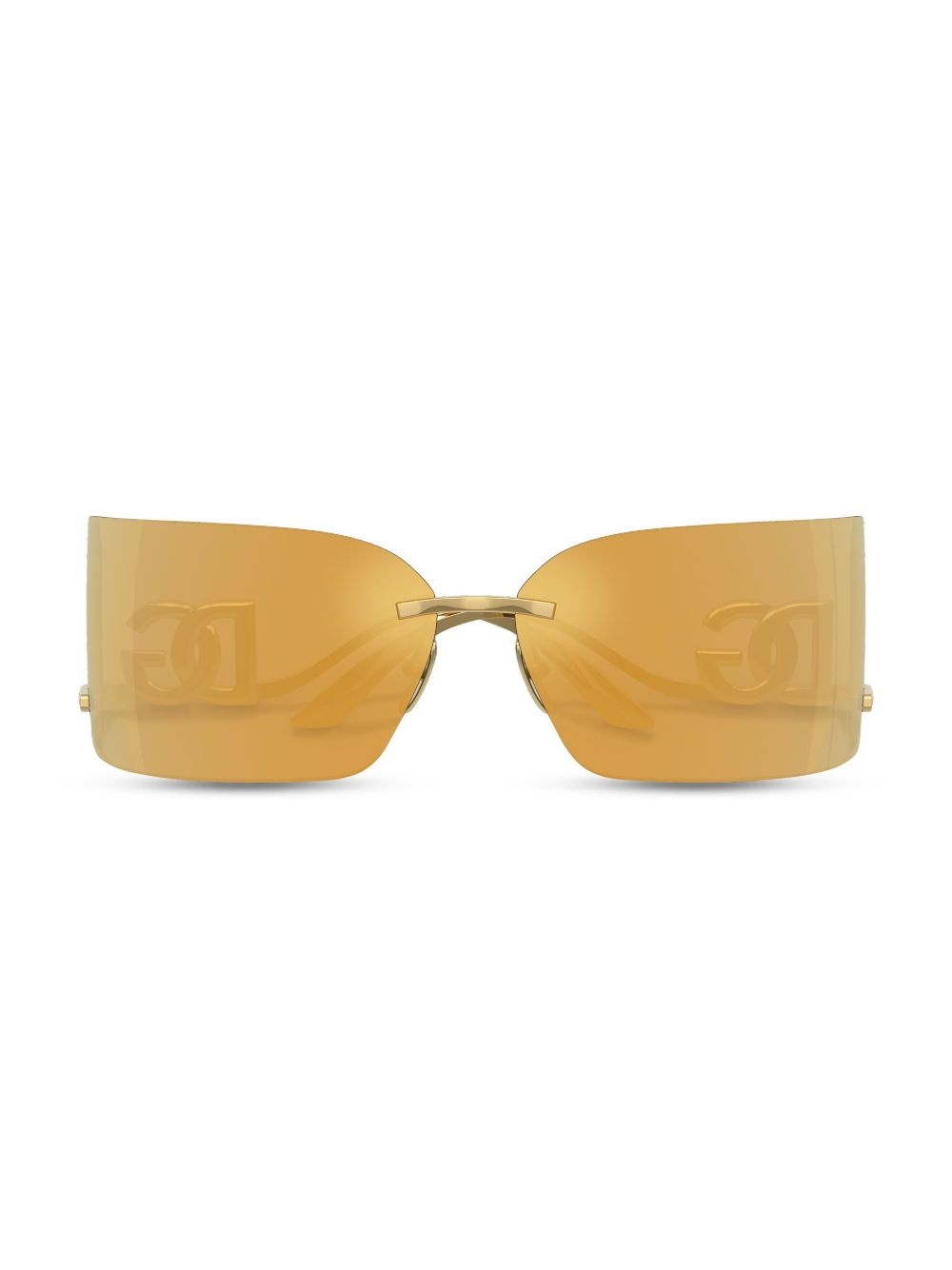 logo-plaque sunglasses - 5