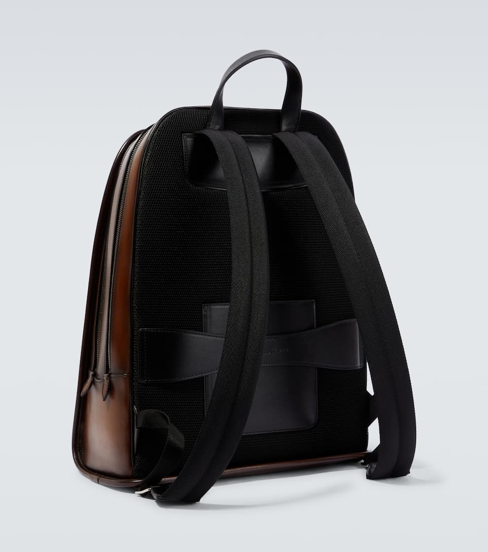 Leather backpack - 5