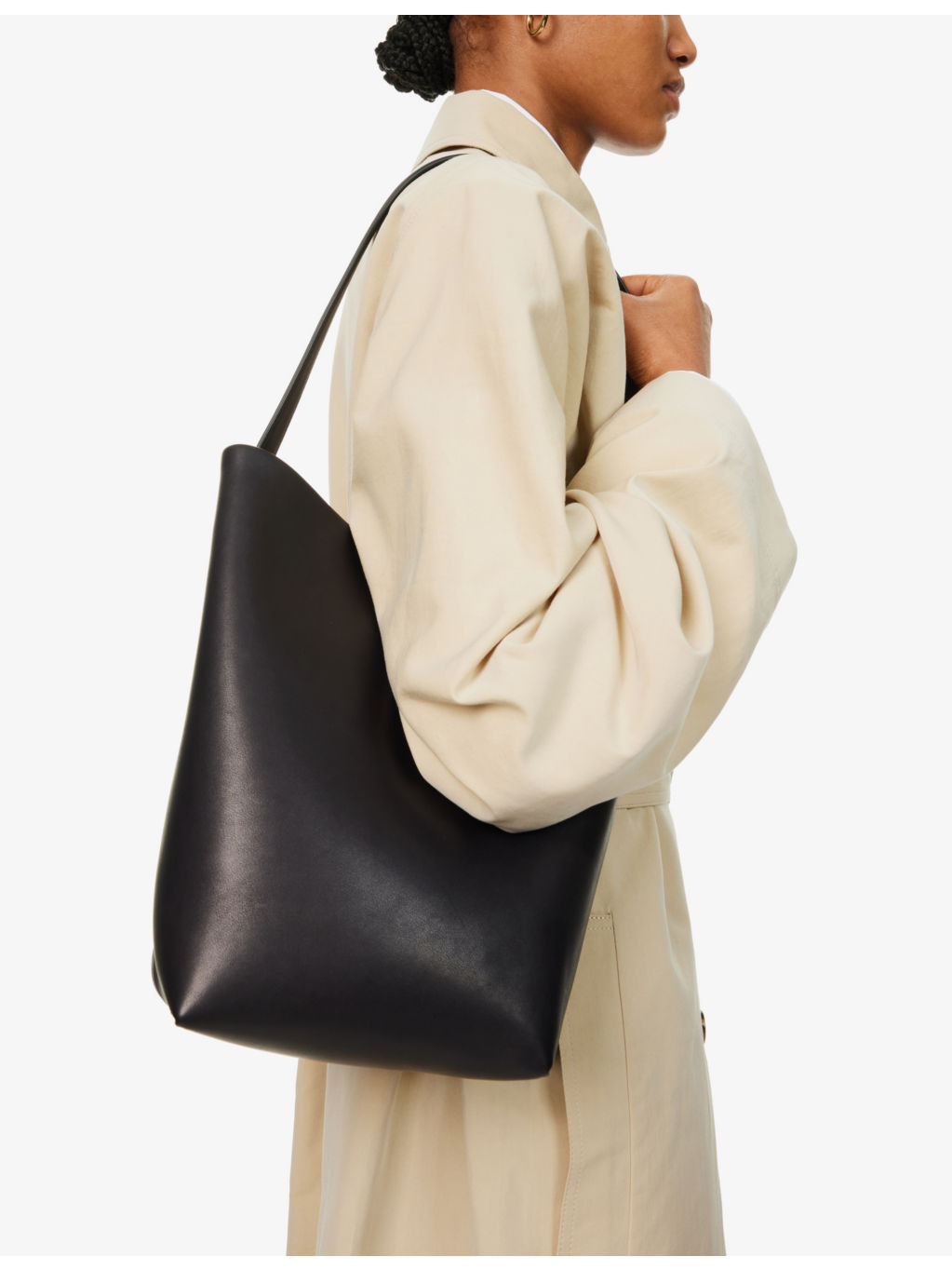 N/S Park medium leather tote bag - 2