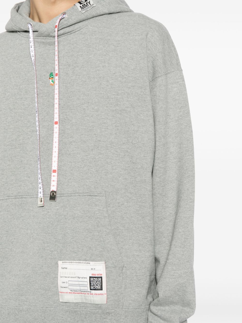 Maison Mihara Yasuhiro Men Duck Embroidery Hoodie - 3