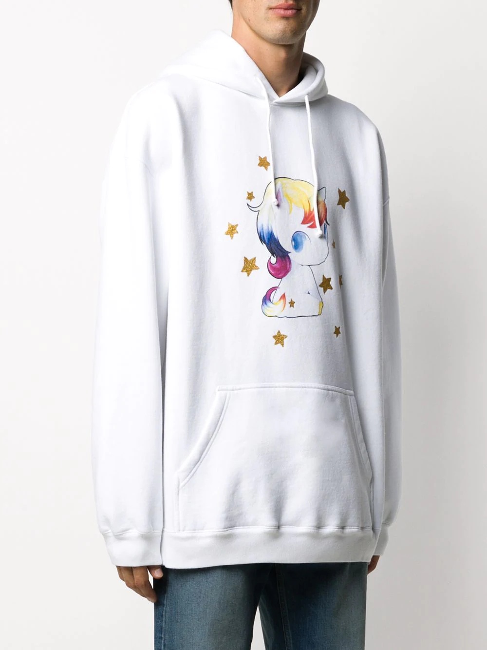 Unicorn print hoodie - 4