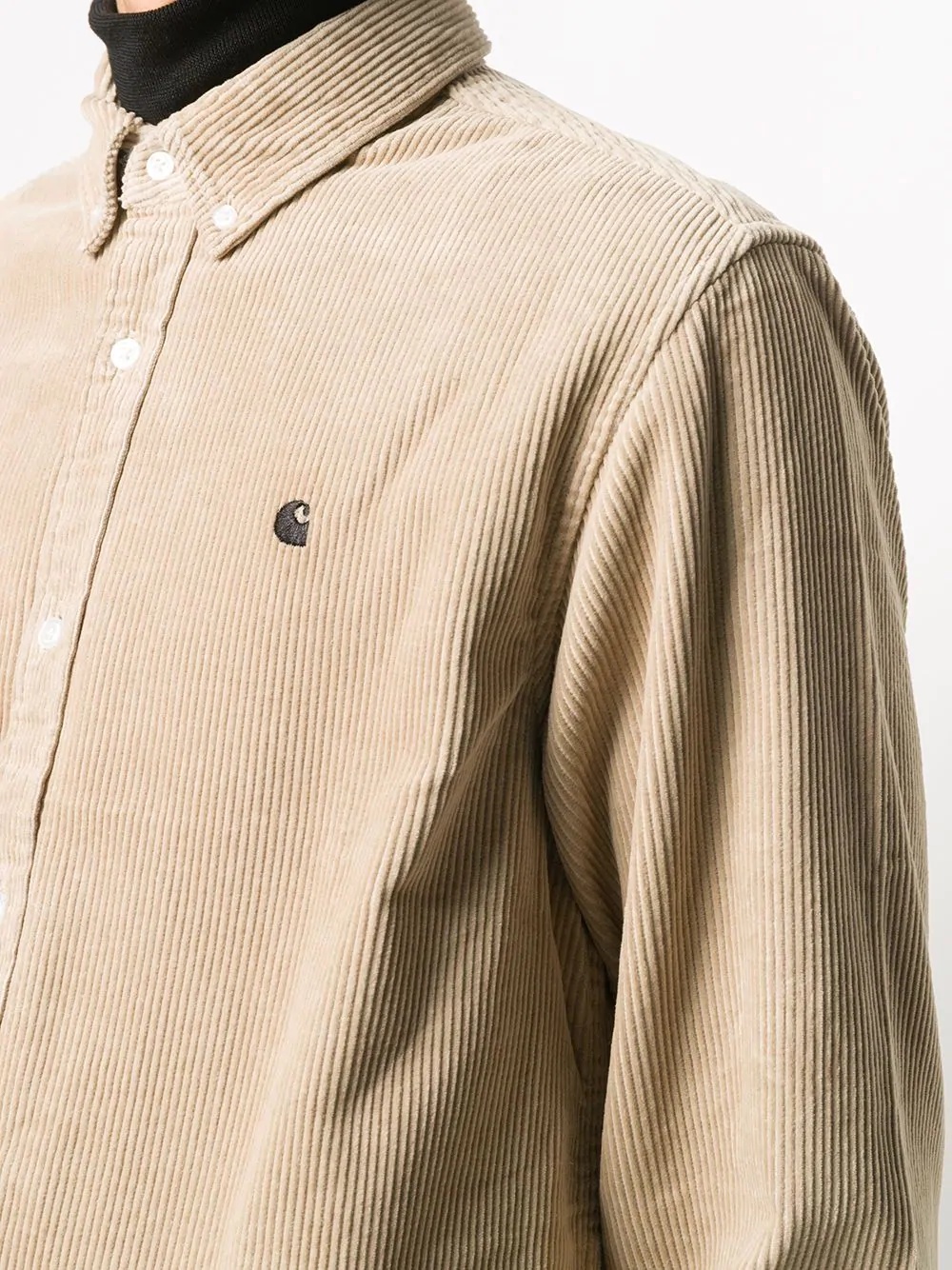 corduroy shirt jacket - 5