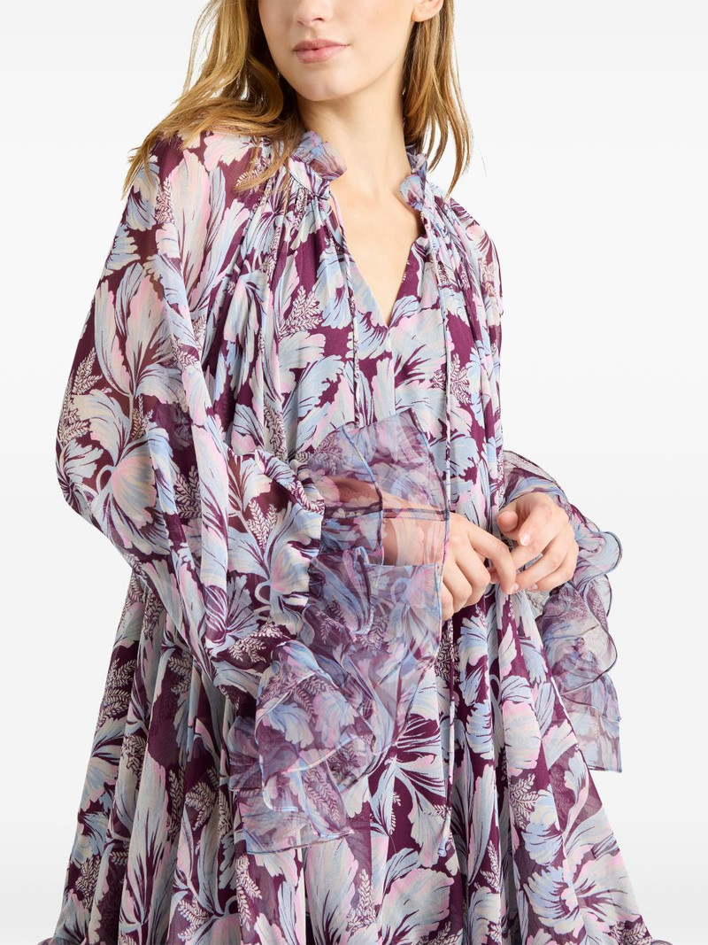 Cairette ruffled tulip mini dress 5