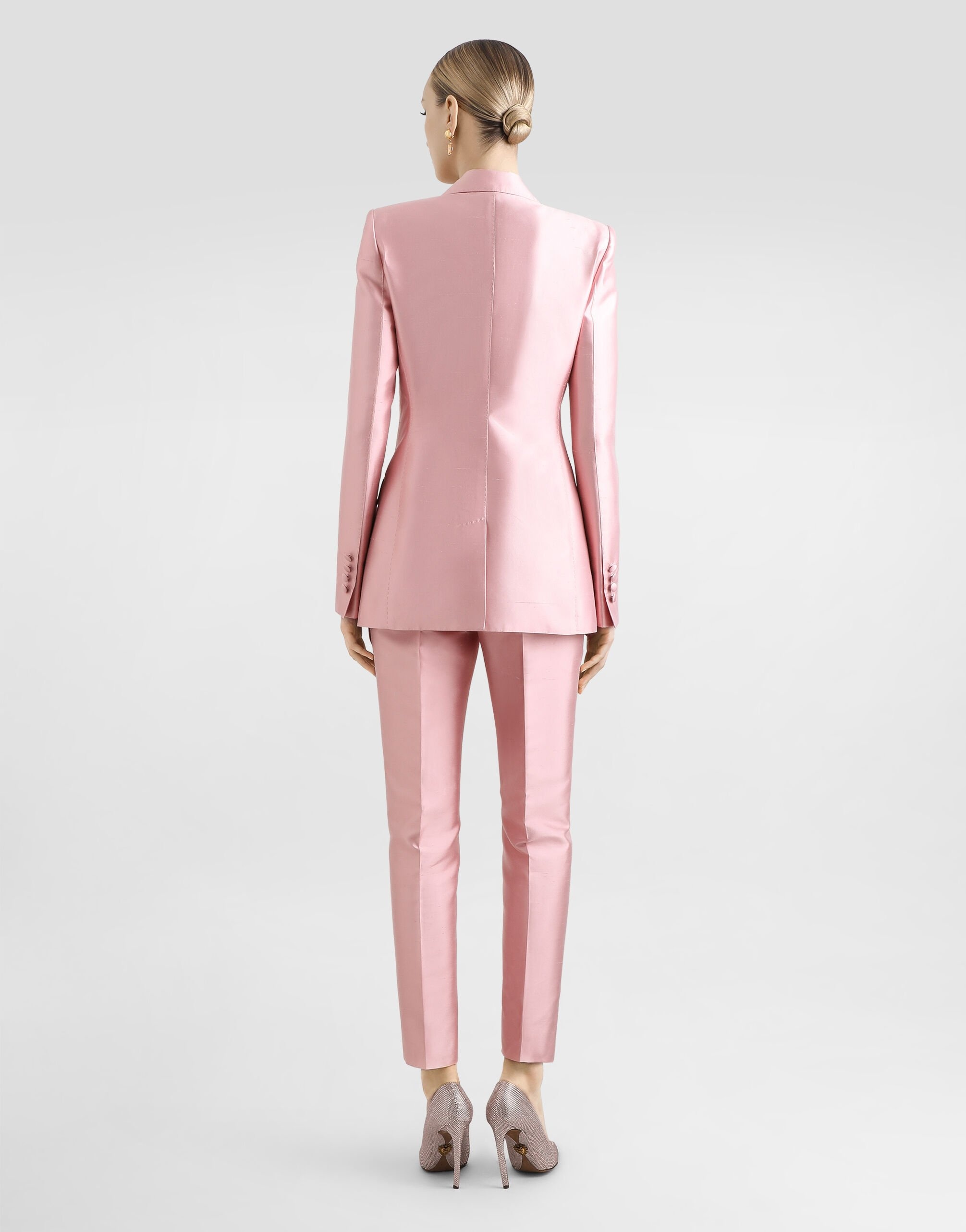 Silk shantung trousers - 3